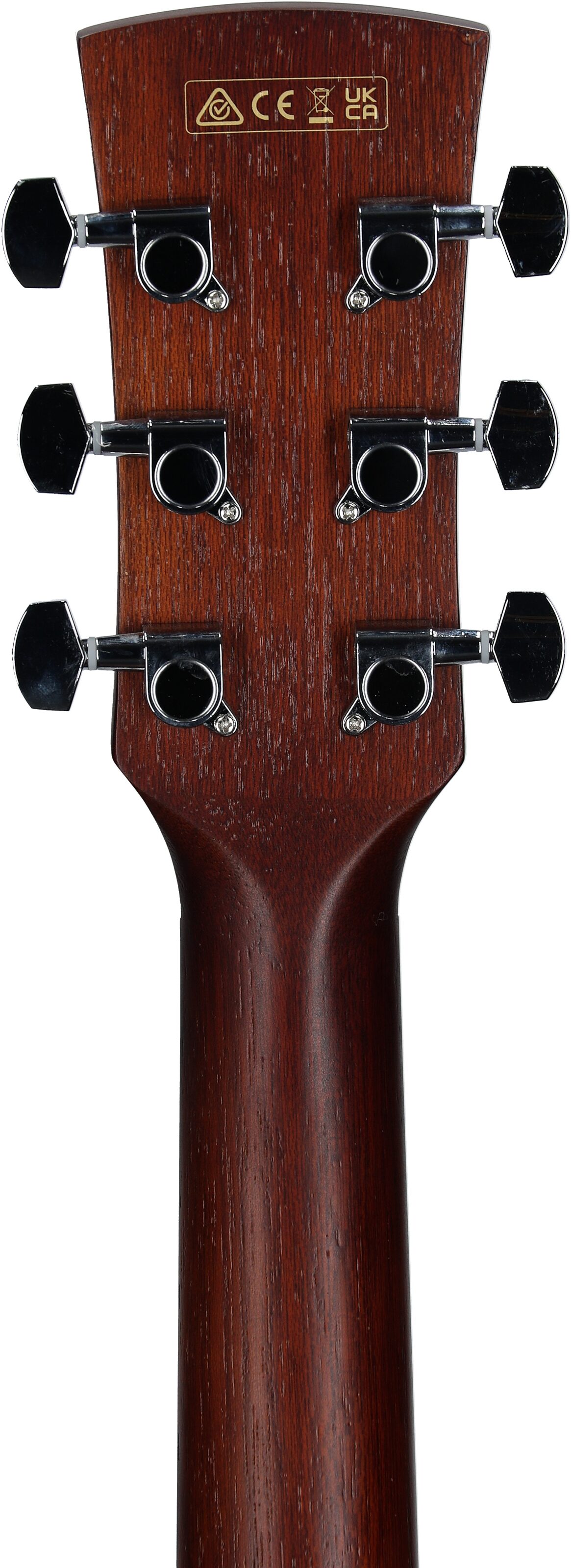 Ibanez PC54E Acoustic-Electric Guitar, Weathered Black Open Pore, Headstock Straight Back
