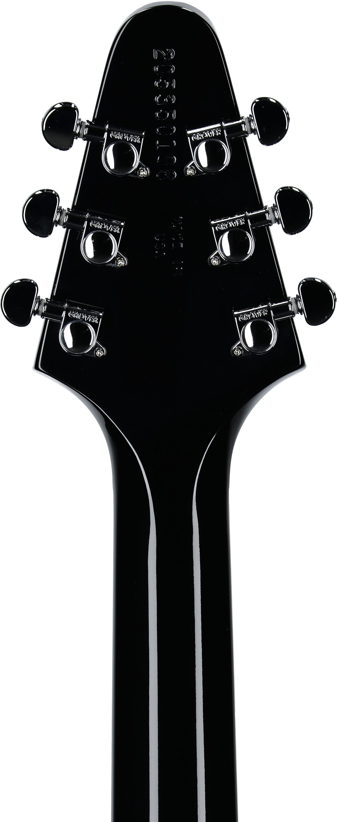 Gibson Limited Edition Les Paul Music City Special 50th Anniversary Electric Guitar (with Soft Case), Ebony, Headstock Straight Back