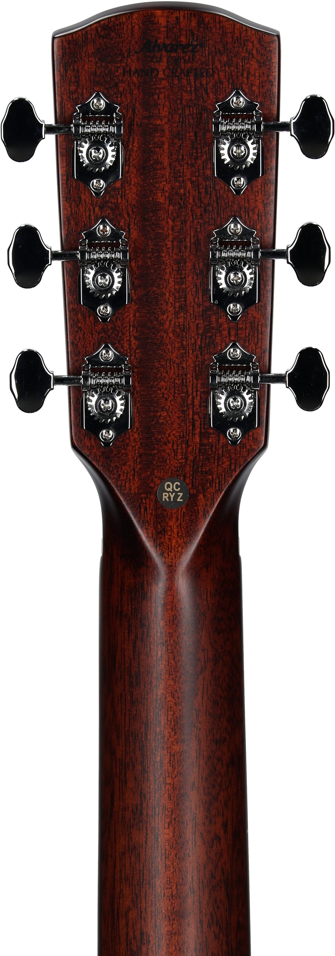 Alvarez MD60 Herringbone Masterworks Dreadnought Acoustic Guitar (with Gig Bag), New, Headstock Straight Back