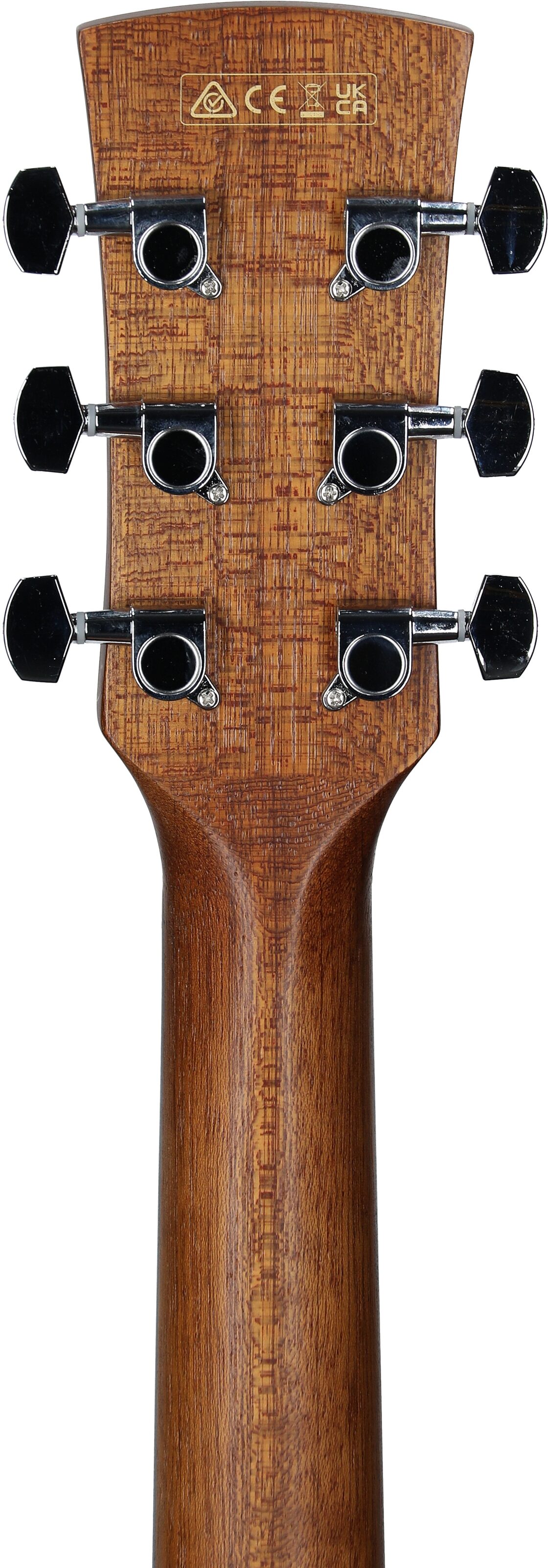 Ibanez PF50CE Acoustic-Electric Guitar, Open Pore Blue Sunburst, Headstock Straight Back