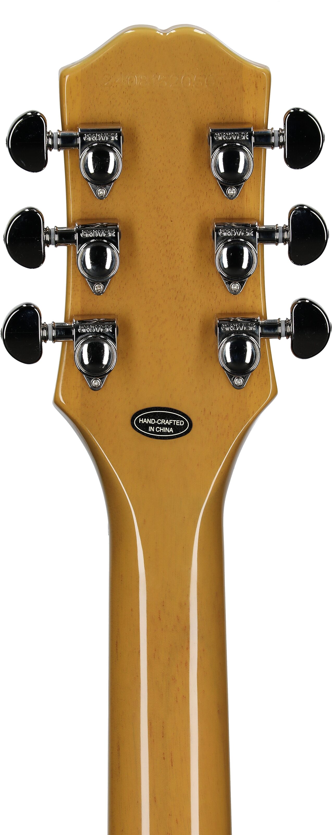 Epiphone Inspired by Gibson SG Standard Electric Guitar (with Gig Bag), TV Yellow, Headstock Straight Back
