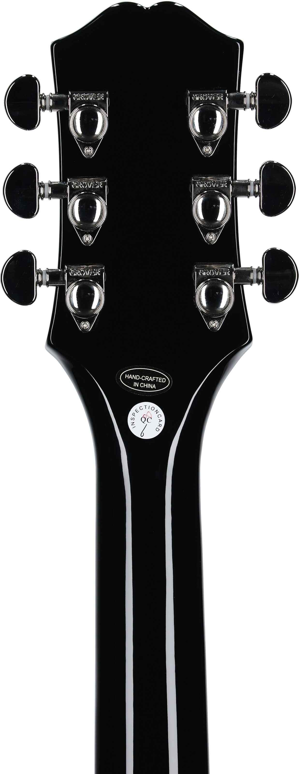 Epiphone Les Paul Standard 60s Electric Guitar, Left-Handed, Ebony, Open Box (Very Good), Headstock Straight Back
