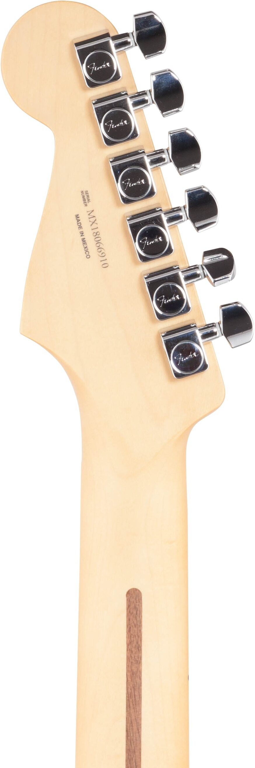 Fender Player Stratocaster HSS Floyd Rose Electric Guitar, with Maple Fingerboard, Polar White, Headstock Straight Back
