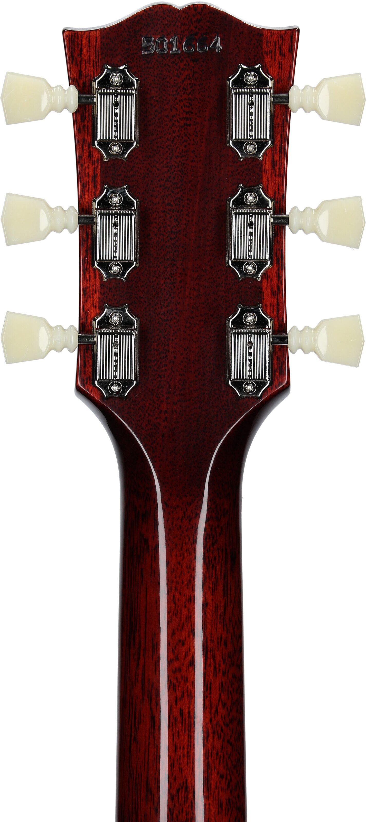 Gibson Custom Shop 1964 SG Standard Maestro Vibrola VOS, (with case), Cherry, Headstock Straight Back