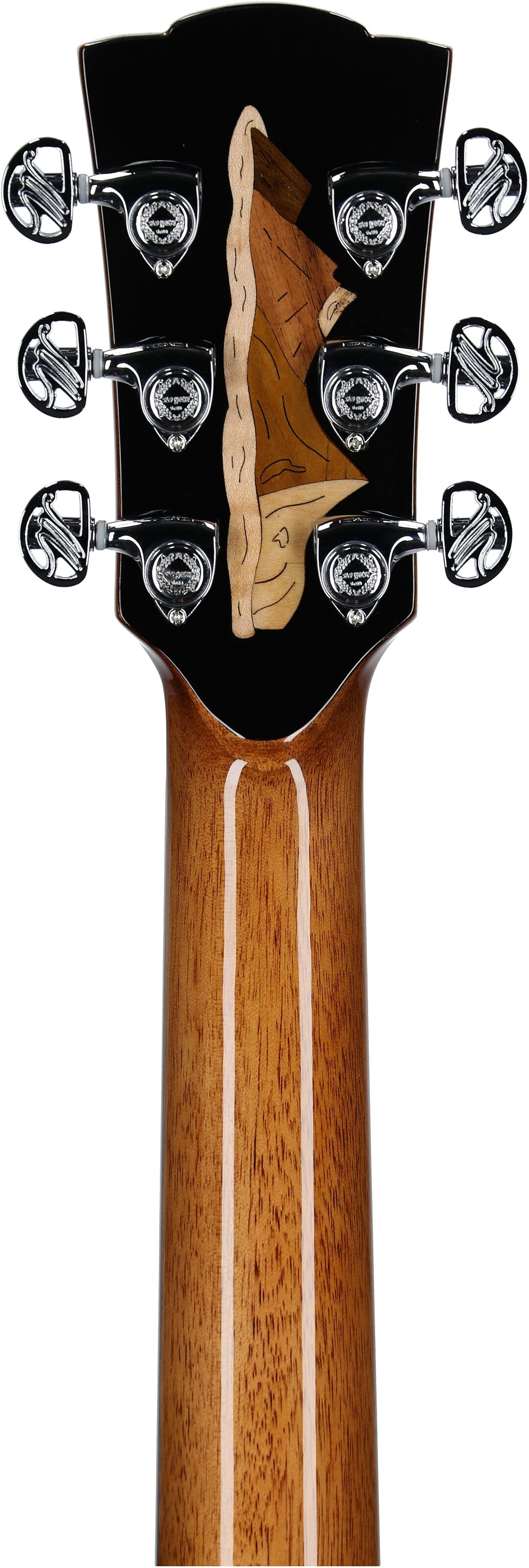 Merida Autumn Grand Auditorium Acoustic-Electric Guitar (with Gig Bag), New, Headstock Straight Back