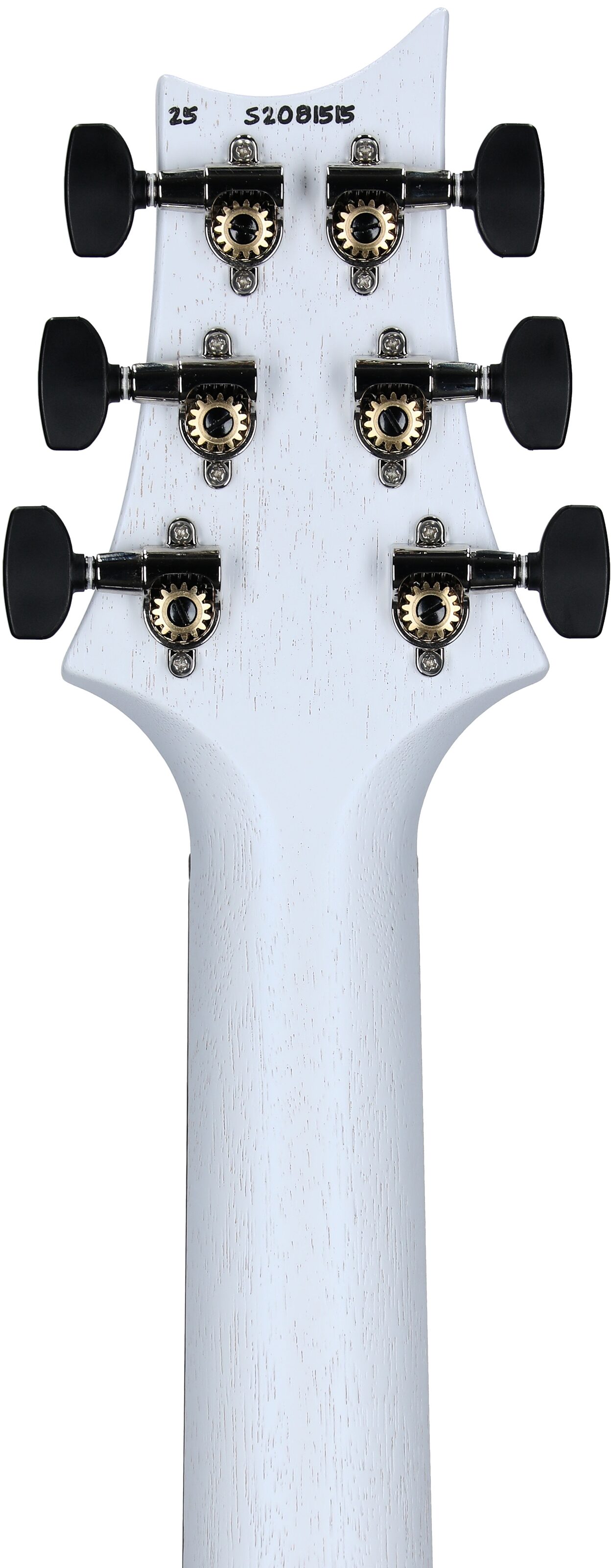 PRS Paul Reed Smith S2 Standard 22 Satin Electric Guitar, Pearl White, Headstock Straight Back