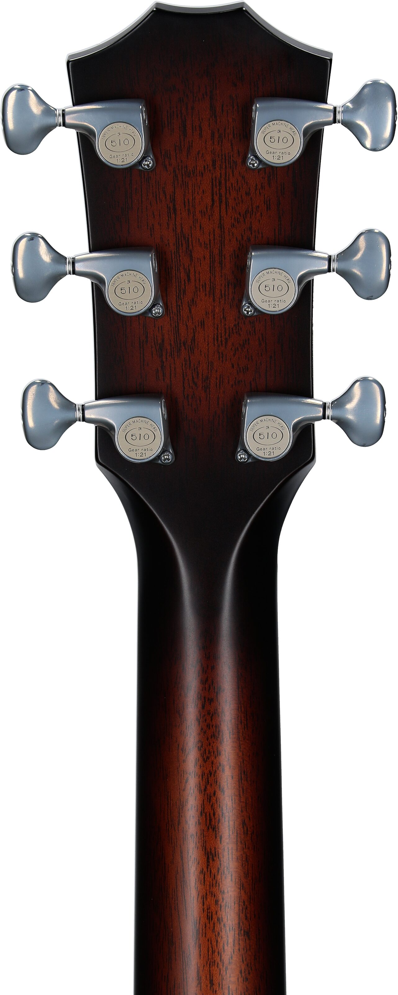 Taylor Builder's Edition 514ce Acoustic-Electric Guitar (with Case), Natural, Headstock Straight Back