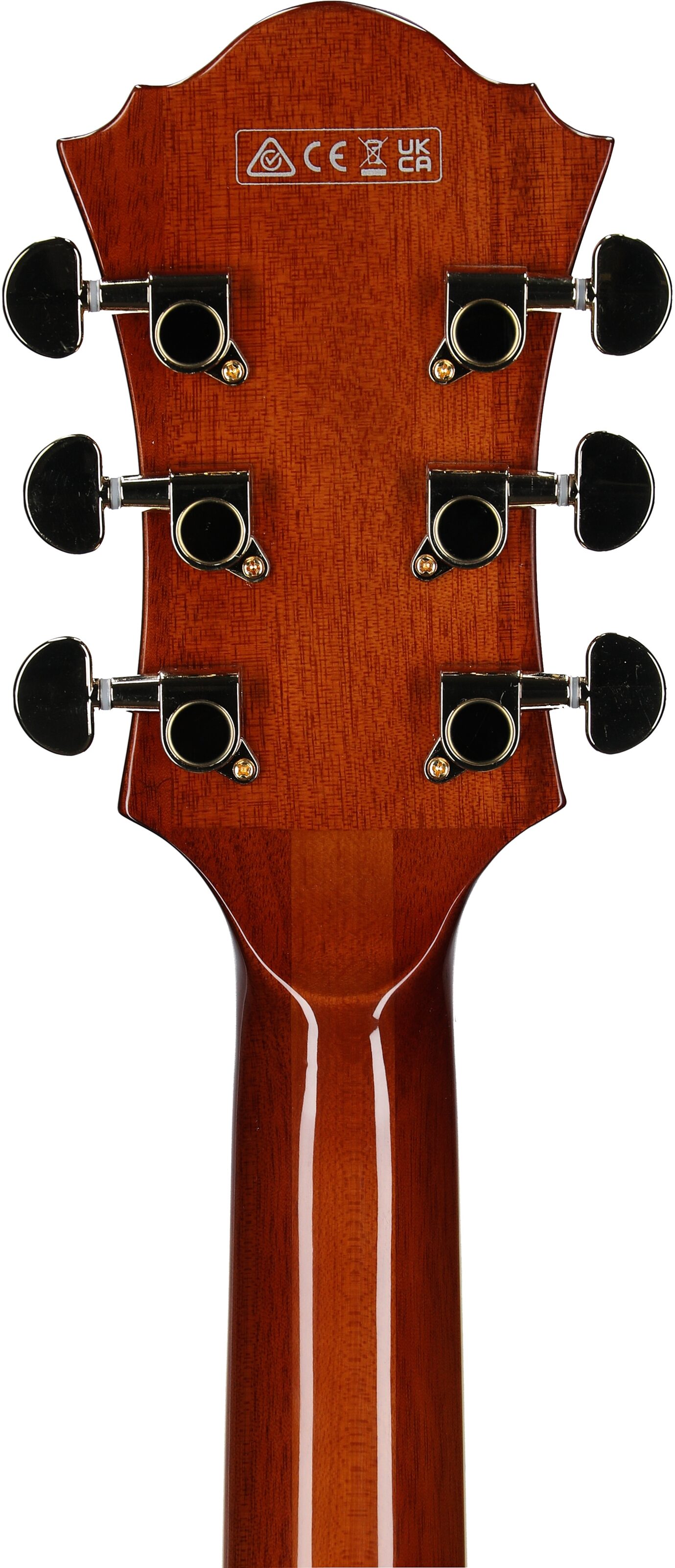 Ibanez Artcore Expressionist AF95 Electric Guitar, Dark Amber, Open Box (Very Good), Headstock Straight Back