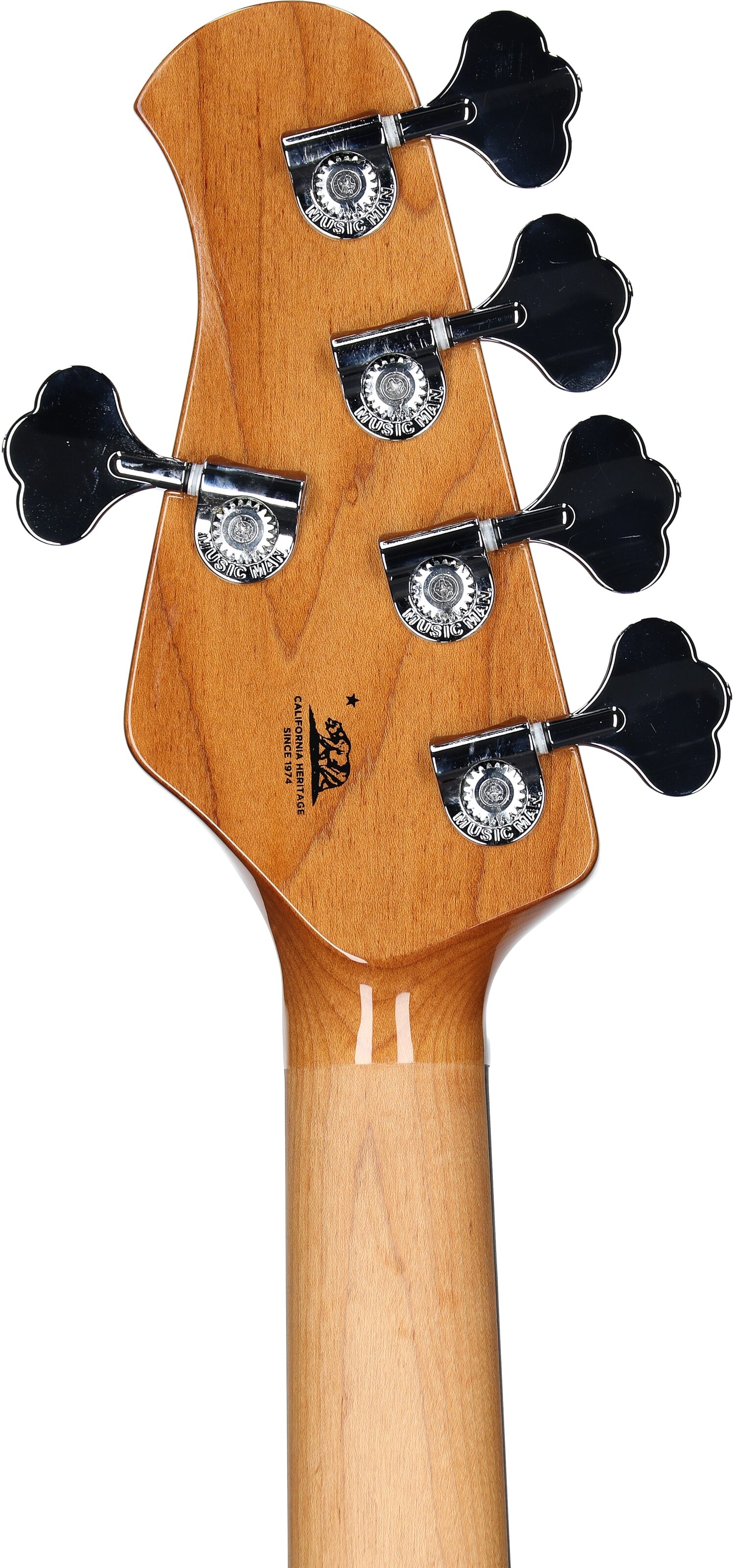 Ernie Ball Music Man StingRay 5 Special HH Electric Bass (with Case), Candyman, Headstock Straight Back