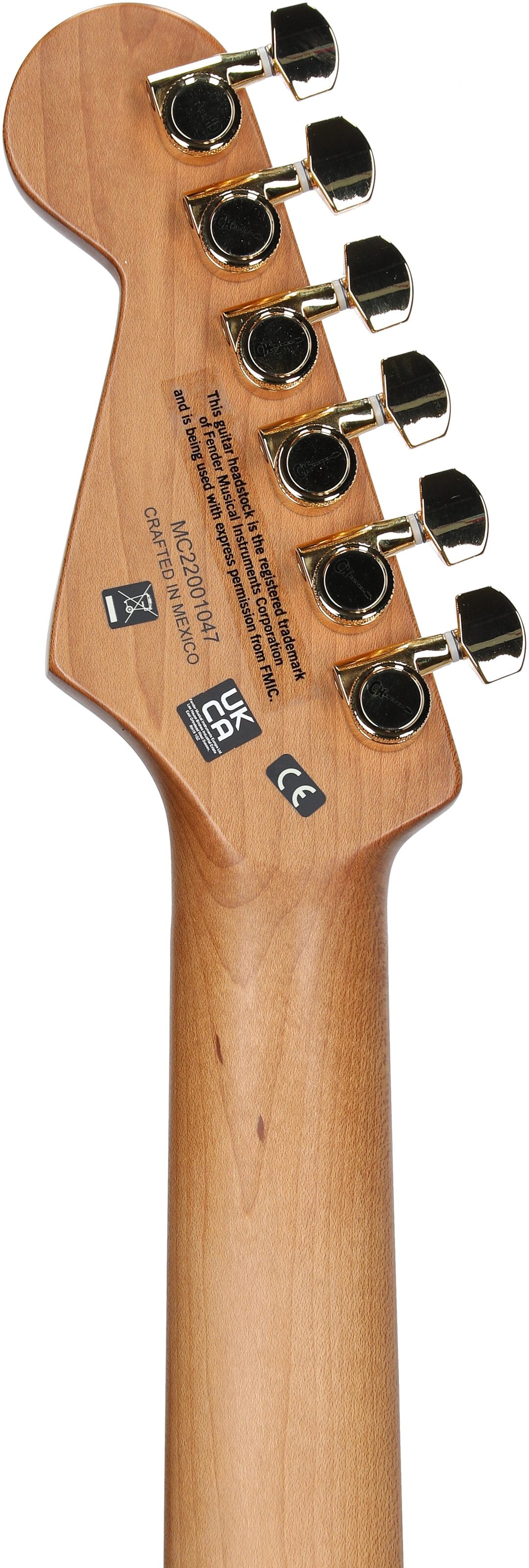 Charvel Pro-Mod DK24 HH 2PT CM Electric Guitar, with Maple Fingerboard, Transparent Black Burst, Headstock Straight Back