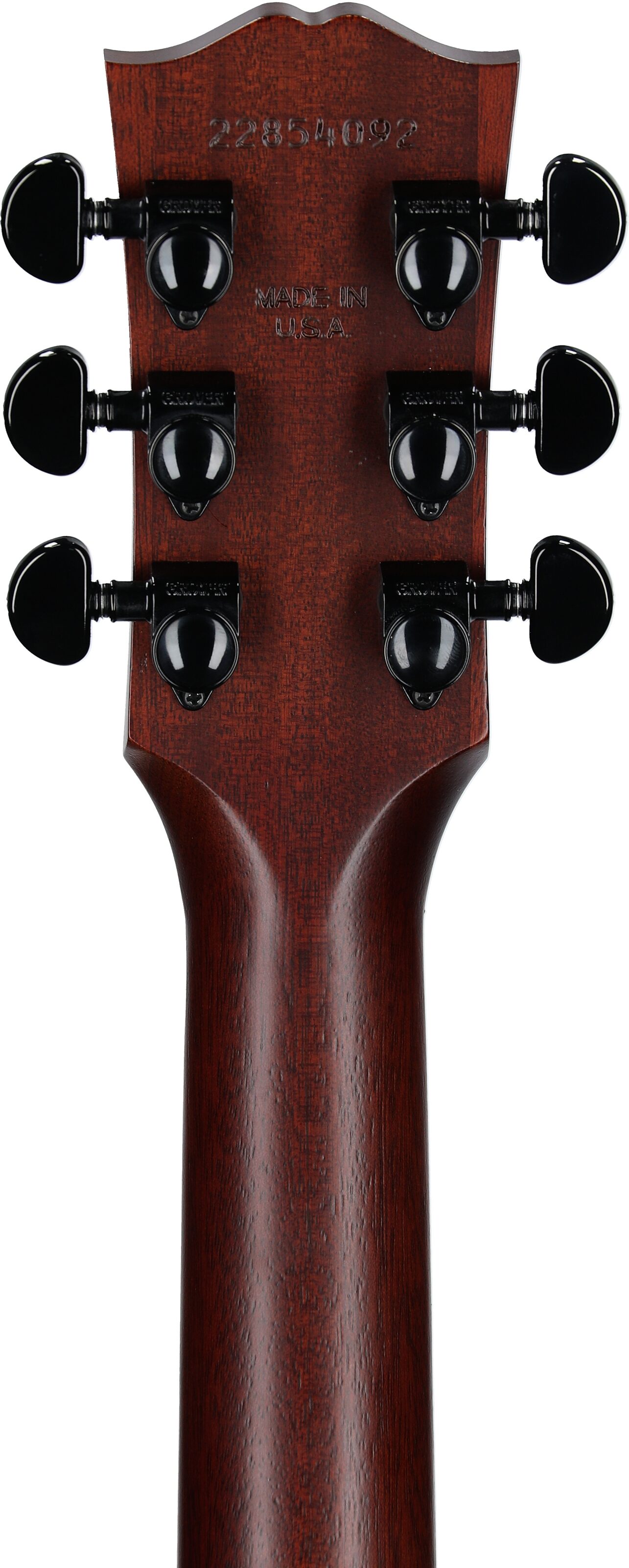 Gibson Limited Edition Exclusive Songwriter Studio EC Acoustic-Electric Guitar (with Soft Case), Vintage Sunburst, Headstock Straight Back