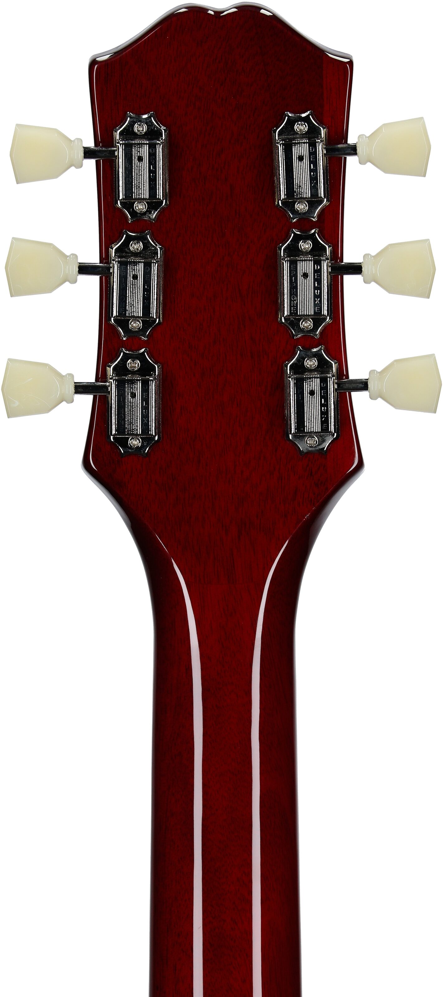 Epiphone ES-335 Traditional Pro Electric Guitar, Dark Wine Red, Headstock Straight Back