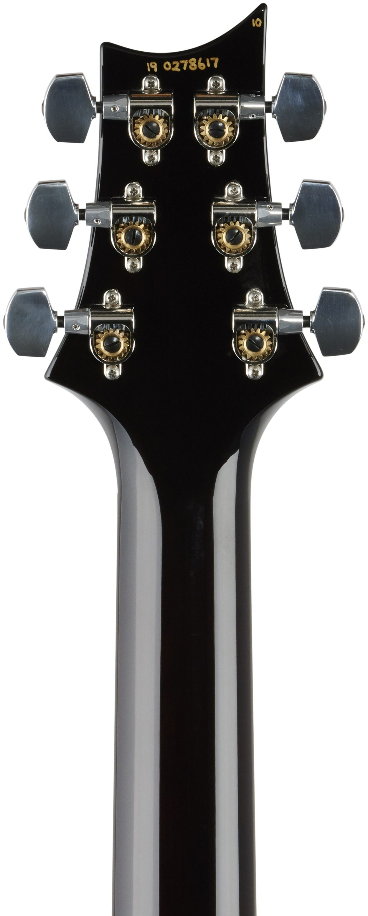 PRS Paul Reed Smith McCarty 594 Hollowbody II 10-Top Electric Guitar (with Case), Black Gold Burst, Headstock Straight Back