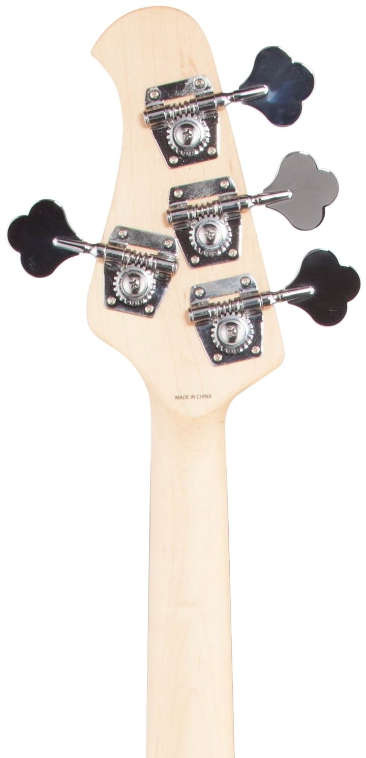 Sterling by Music Man StingRay Electric Bass, Vintage Cream, Headstock Straight Back