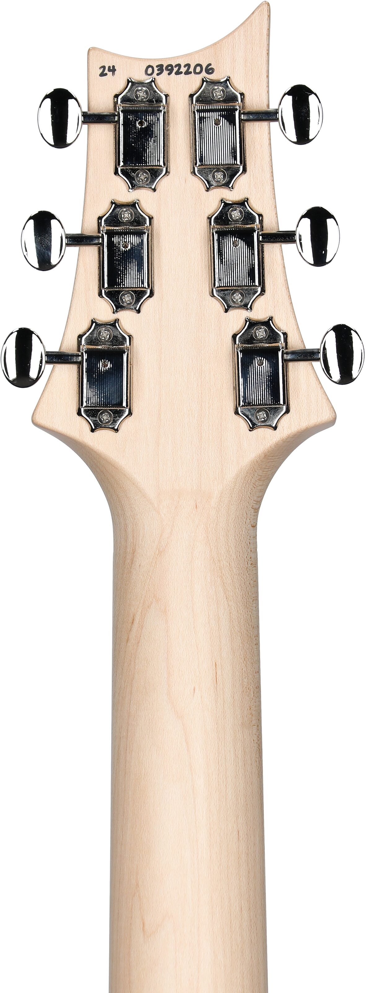 PRS Paul Reed Smith Fiore Electric Guitar (with Gig Bag), Sunflower, Open Box (Very Good), Headstock Straight Back