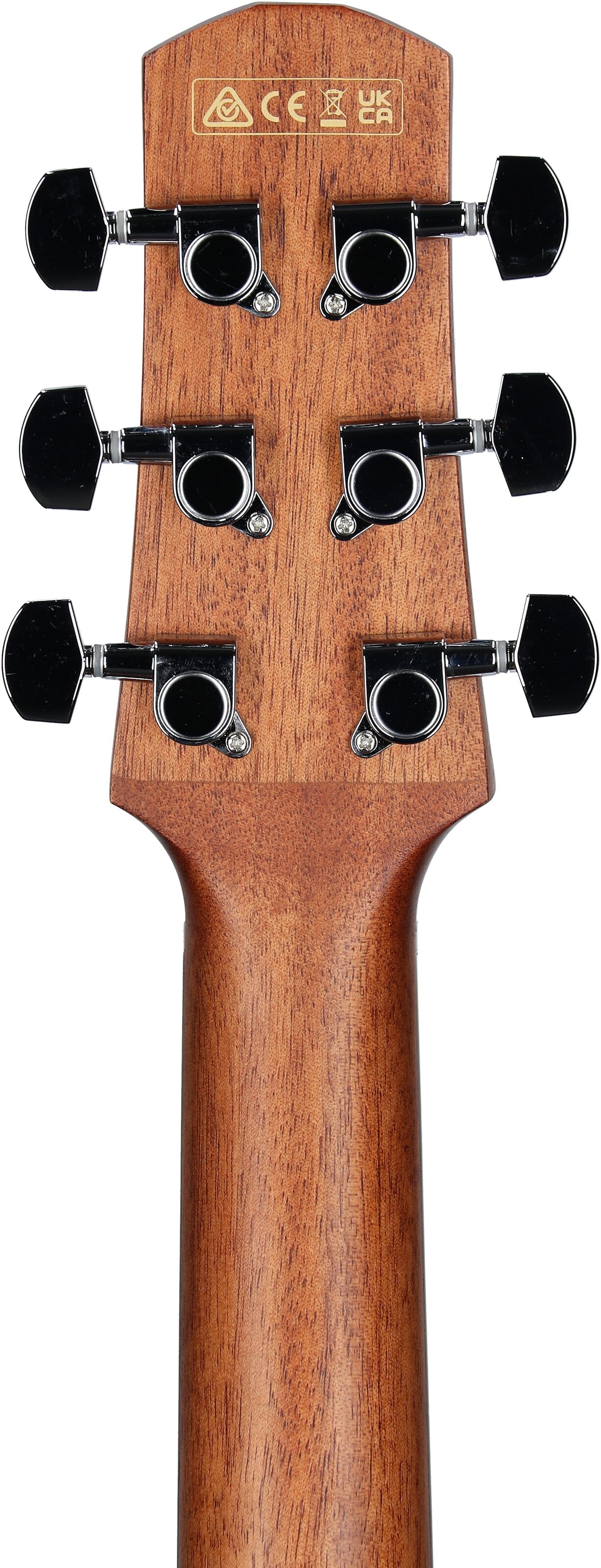 Ibanez AAM50CE Advanced Acoustic-Electric Guitar, Sapphire Blue, Headstock Straight Back