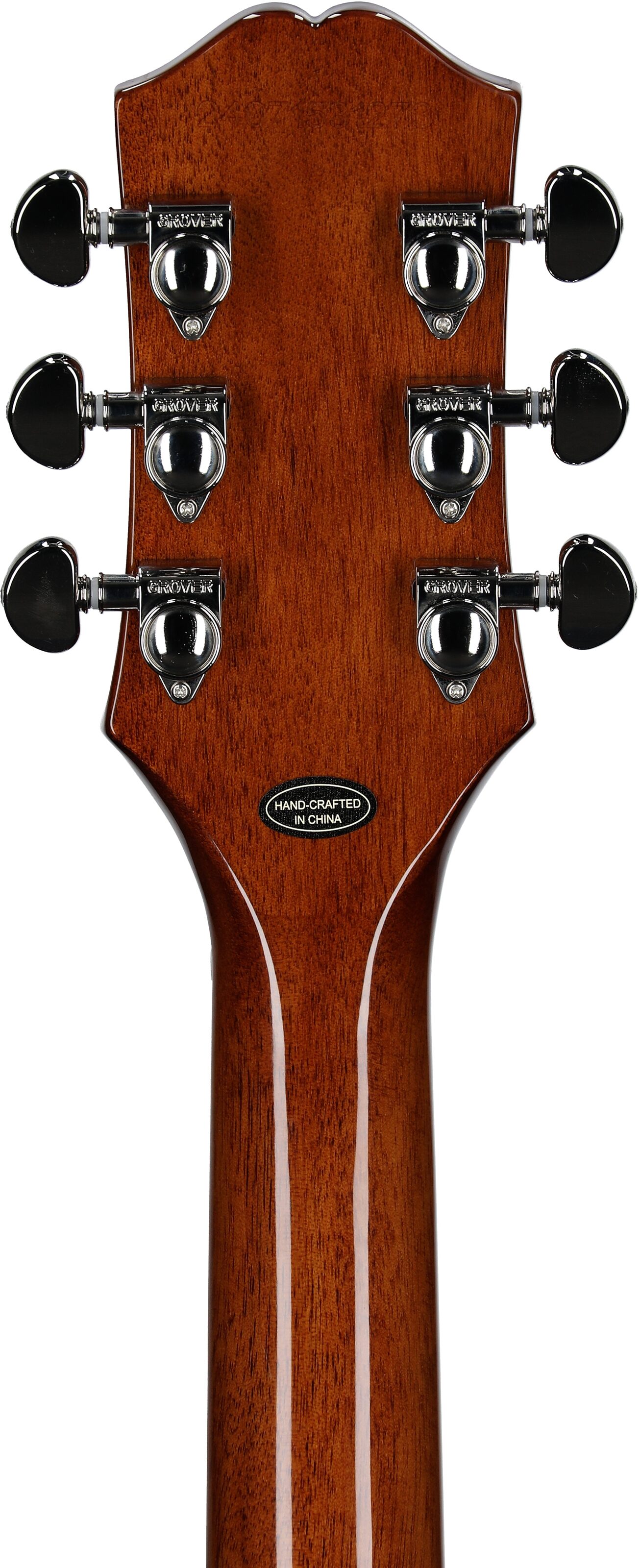 Epiphone Inspired by Gibson Les Paul Standard '60s Electric Guitar (with Gig Bag), Ebony, Headstock Straight Back