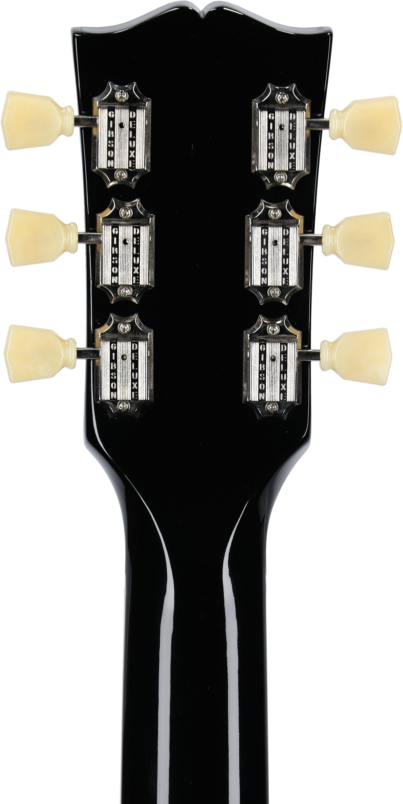 Gibson SG Standard '61 Custom Color Electric Guitar (with Case), Pelham Blueburst, Headstock Straight Back