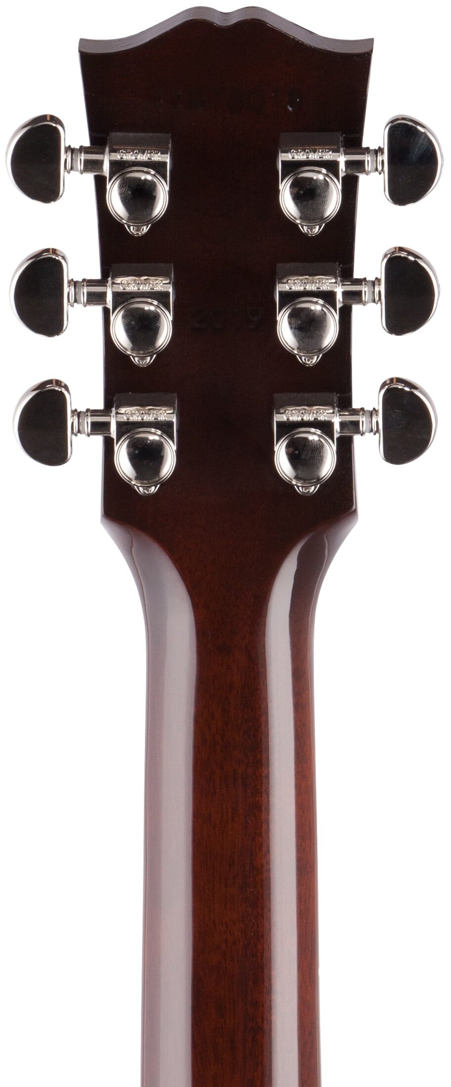 Gibson J-45 Cutaway Acoustic-Electric Guitar (with Case), Headstock Straight Back