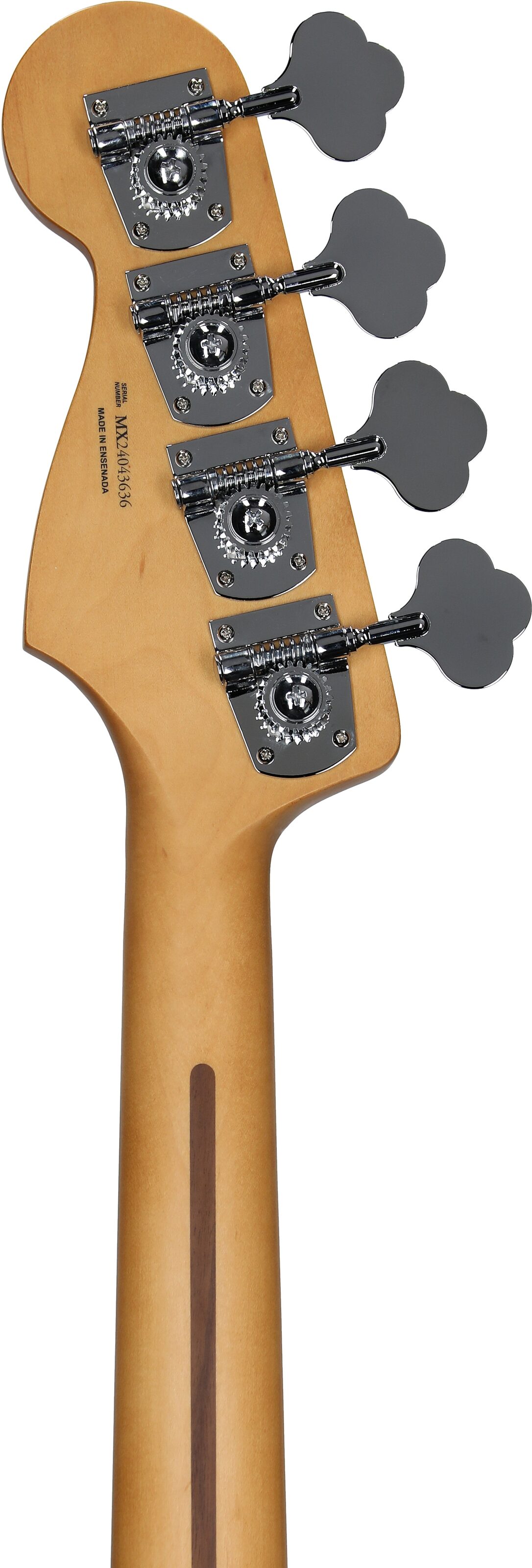 Fender Player II Jazz Electric Bass, with Rosewood Fingerboard, Hialeah Yellow, Headstock Straight Back