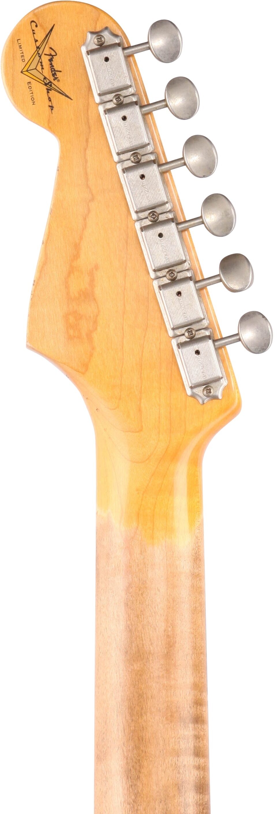 Fender Custom Shop '59 Special Stratocaster Journey Relic Electric Guitar (with Case), Headstock Straight Back