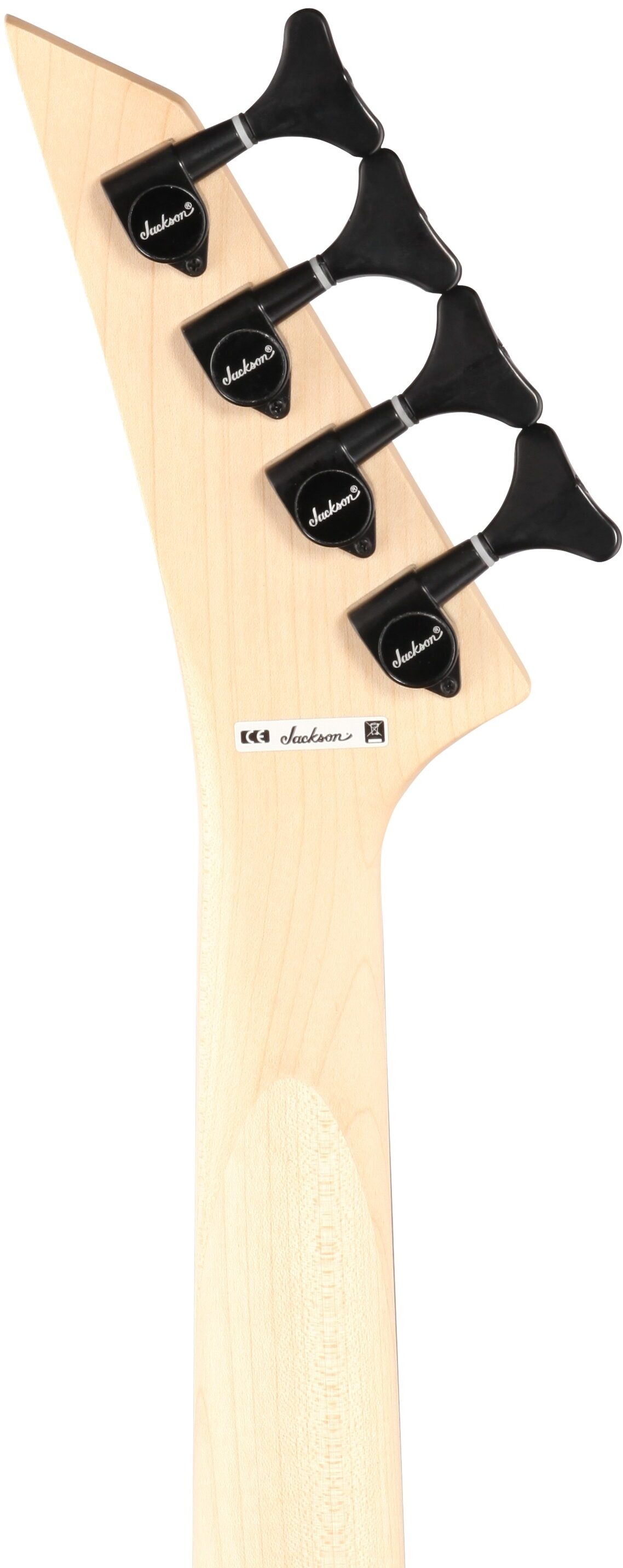 Jackson JS Series Concert Bass JS1XCB Short Scale Electric Bass, Satin Silver, Headstock Straight Back