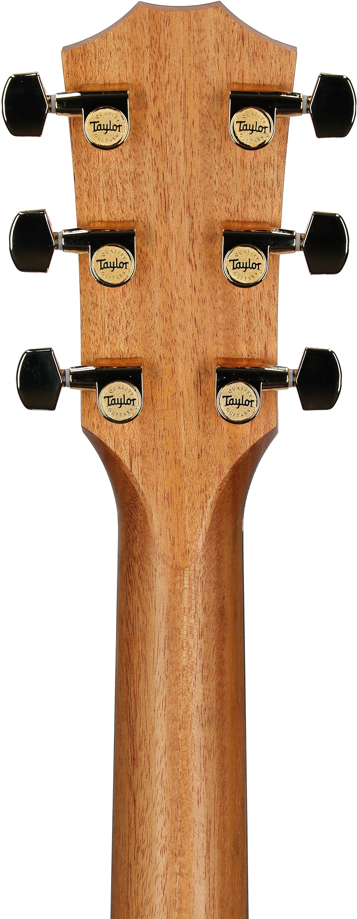 Taylor 214ce-K Koa Deluxe Acoustic-Electric Guitar (with Case), New, Headstock Straight Back