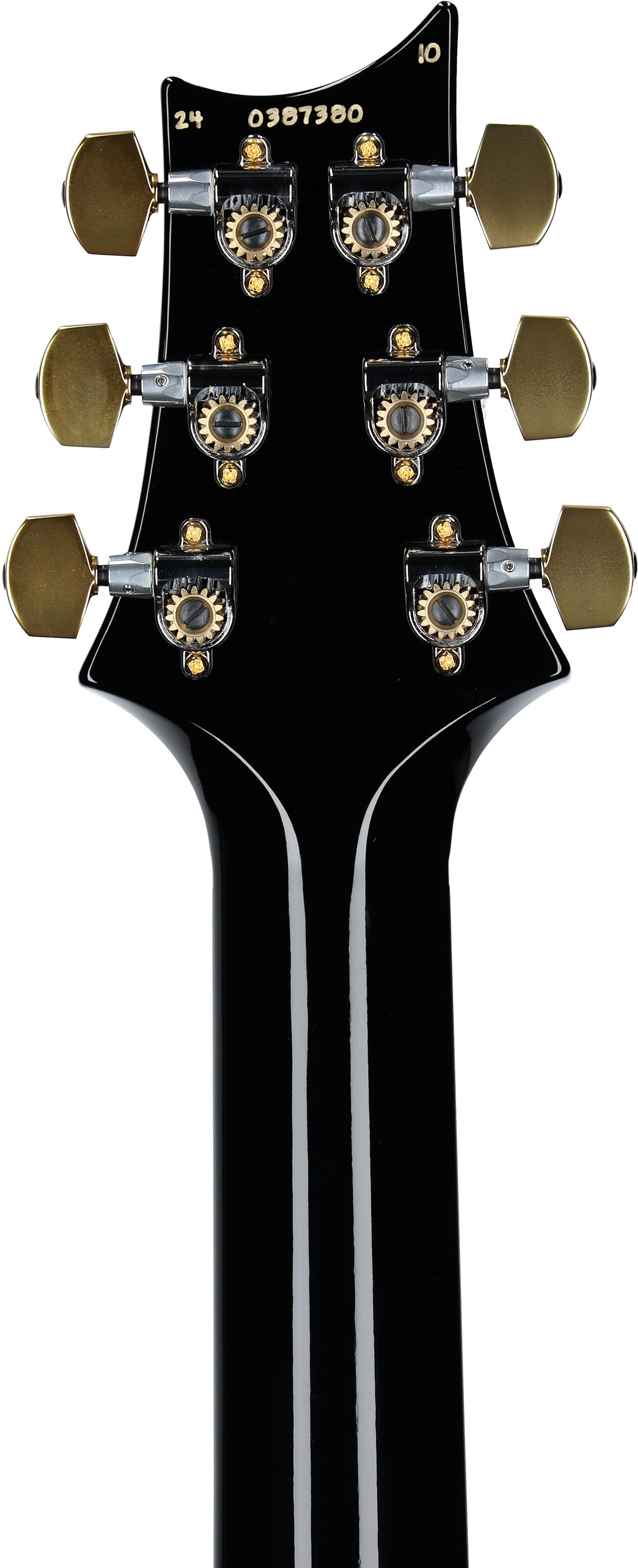 PRS Paul Reed Smith Tremonti Stoptail 10-Top Electric Guitar (with Case), Gray Black, Headstock Straight Back