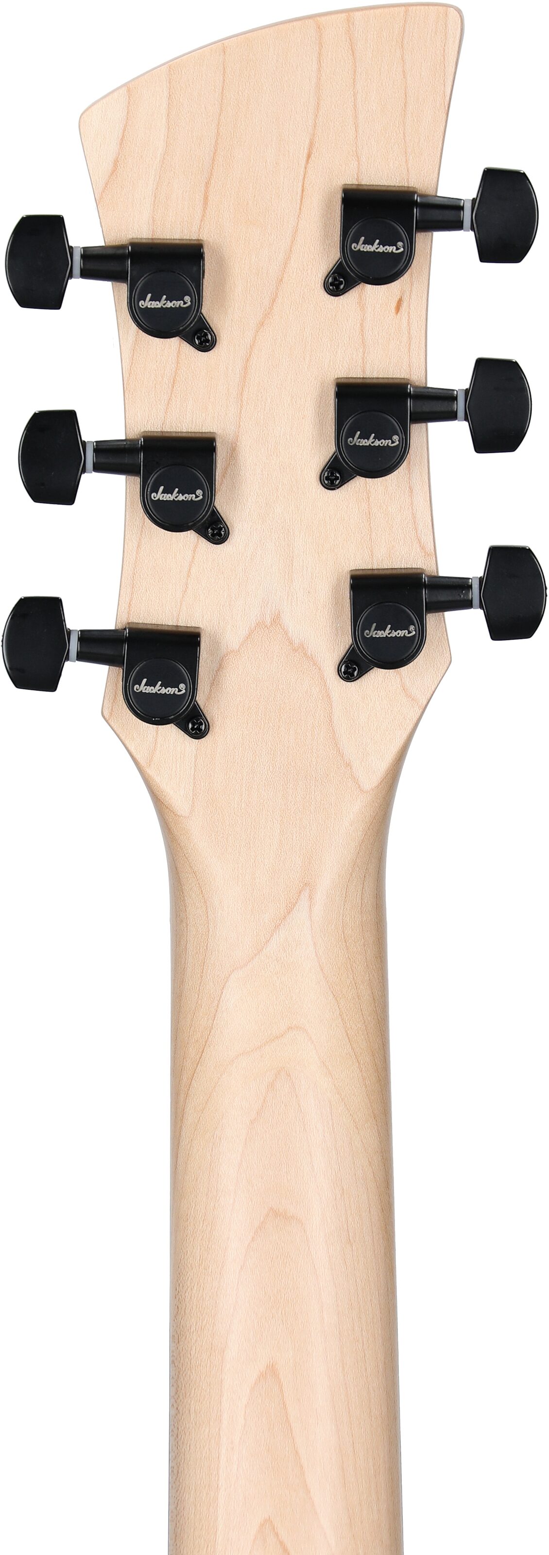 Jackson JS Series JS22 Surfcaster Electric Guitar, Snow White, Headstock Straight Back