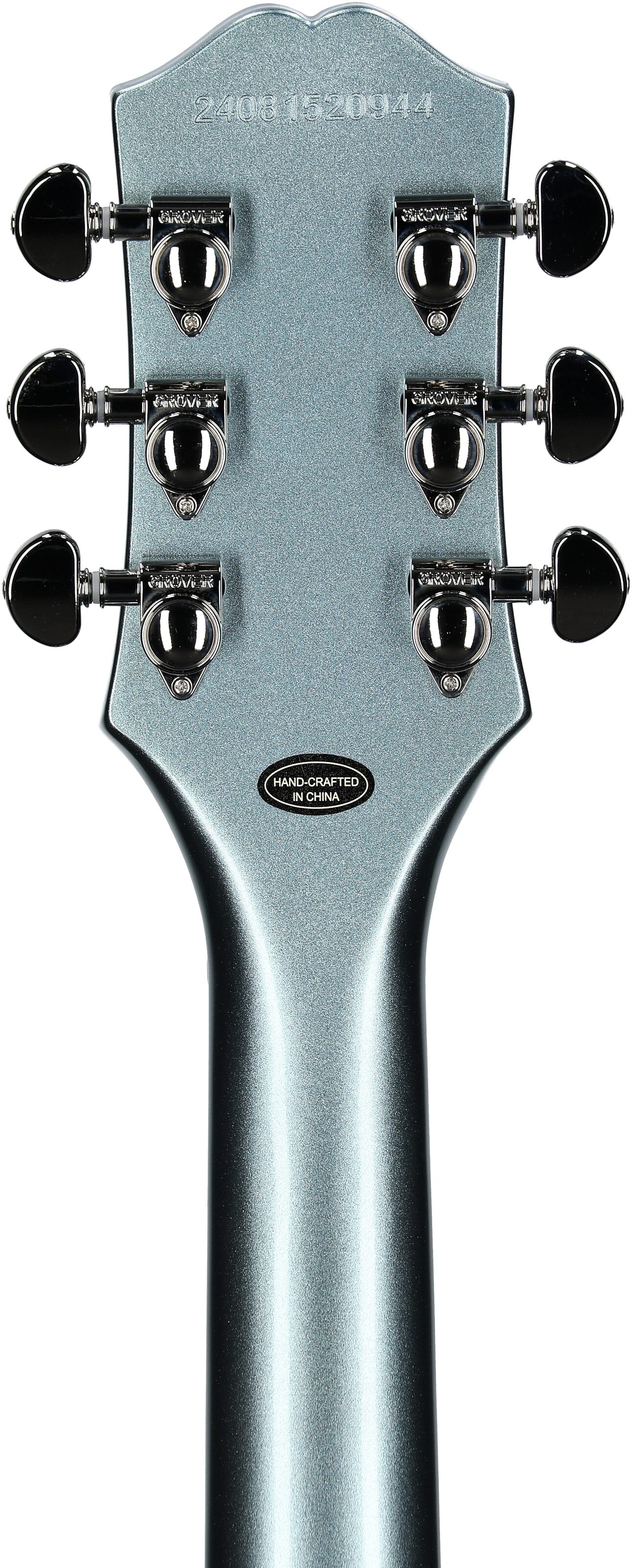 Epiphone Inspired by Gibson SG Standard Electric Guitar (with Gig Bag), Pelham Blue, Headstock Straight Back