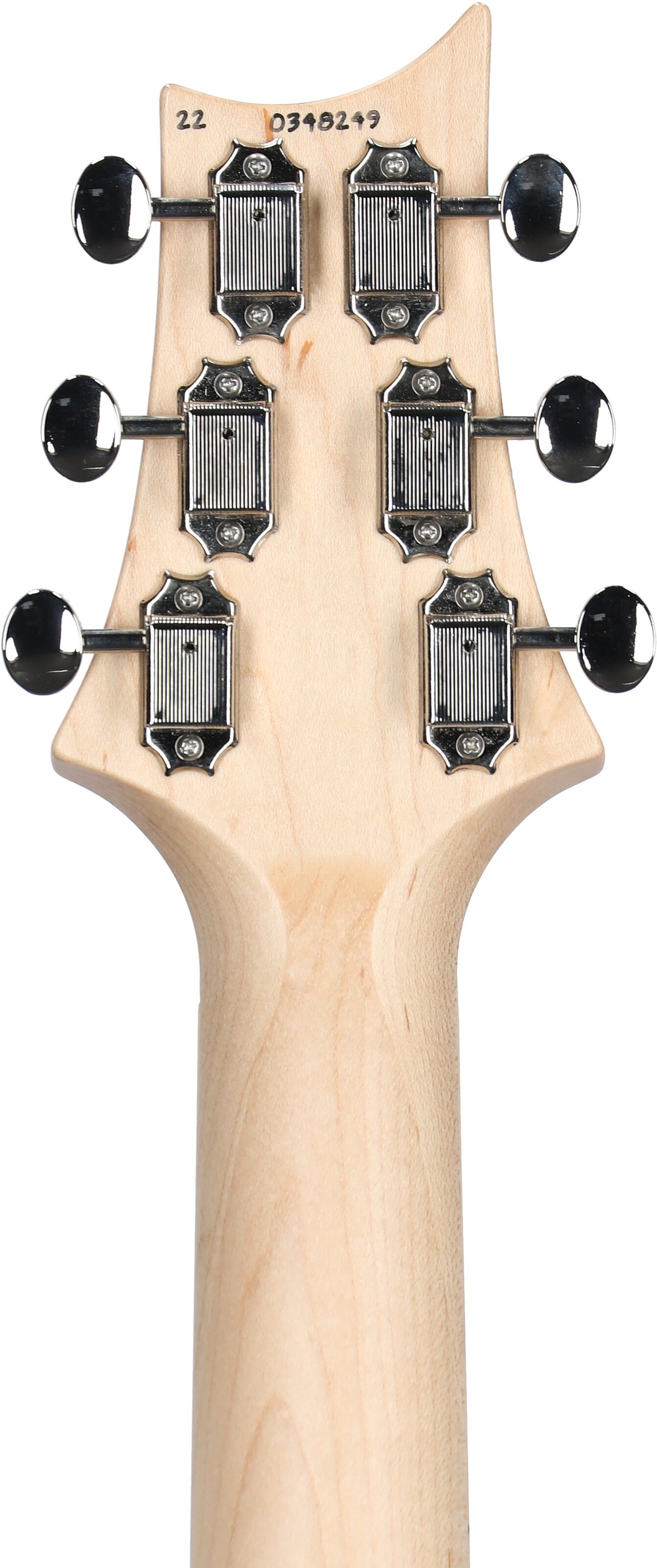 PRS Paul Reed Smith Fiore Electric Guitar (with Gig Bag), Larkspur, Headstock Straight Back