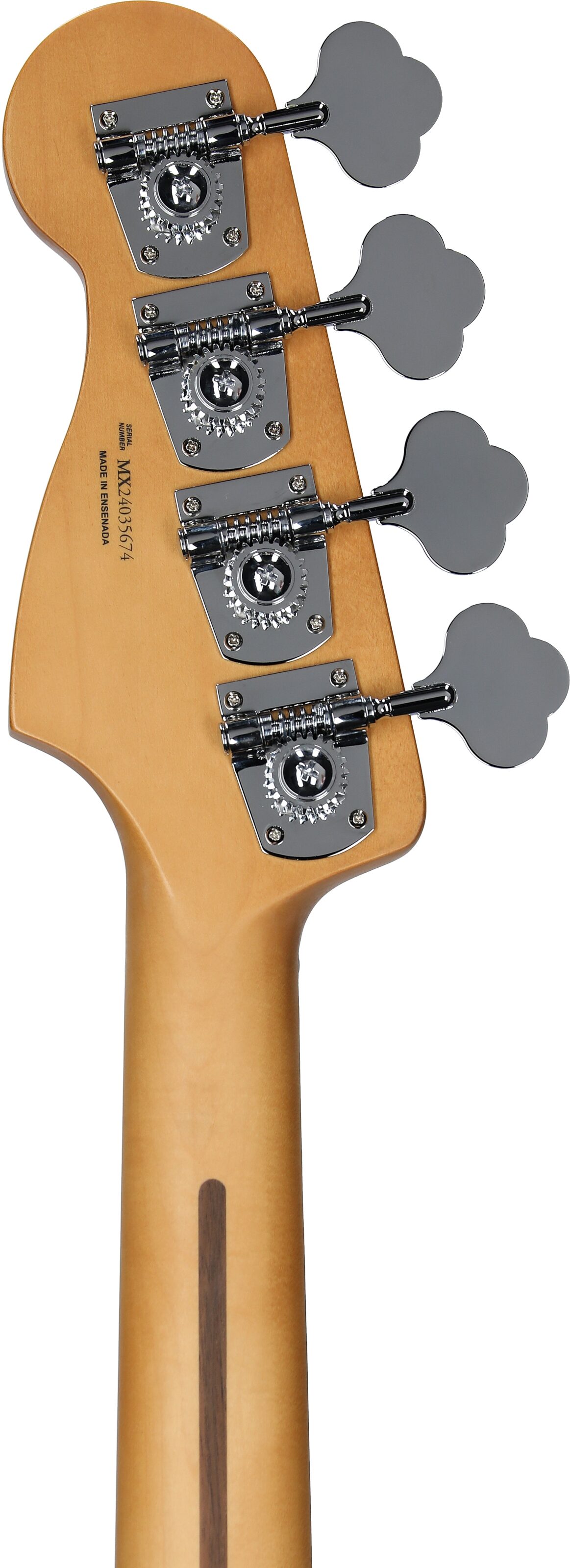 Fender Player II Precision Electric Bass, with Rosewood Fingerboard, Polar White, Headstock Straight Back