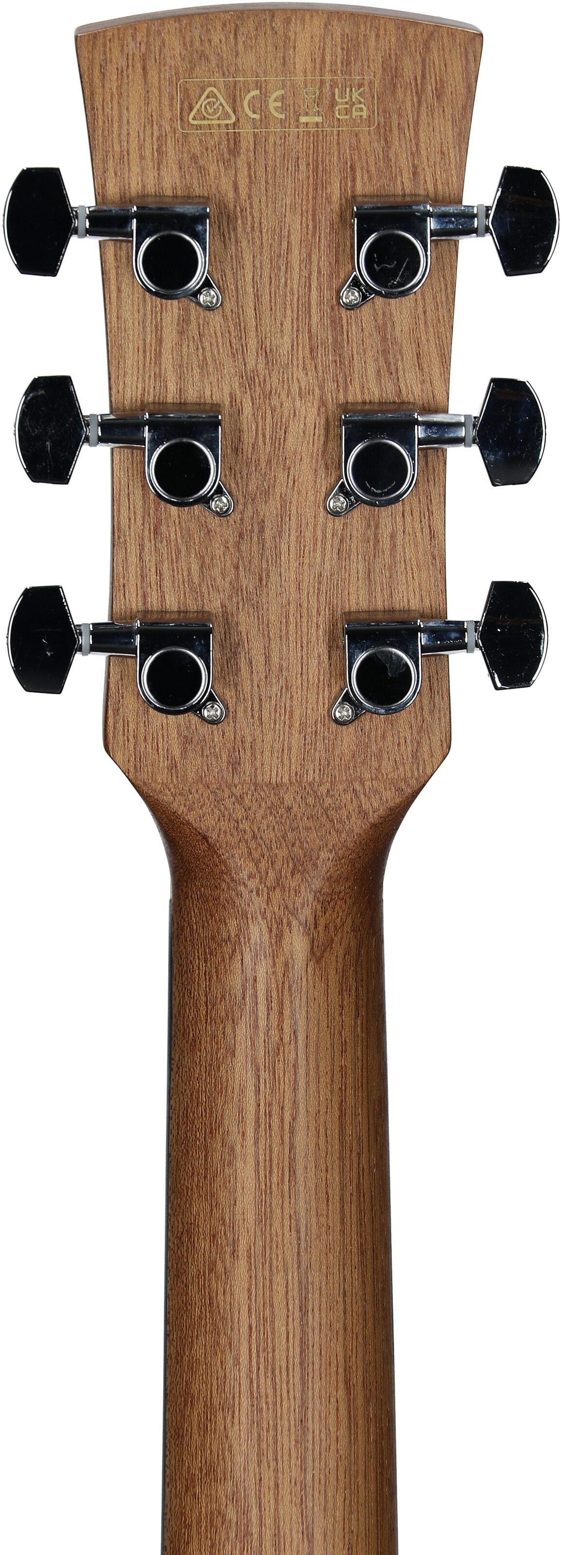 Ibanez PC50WSCE Acoustic-Electric Guitar, Open Pore Natural, Headstock Straight Back