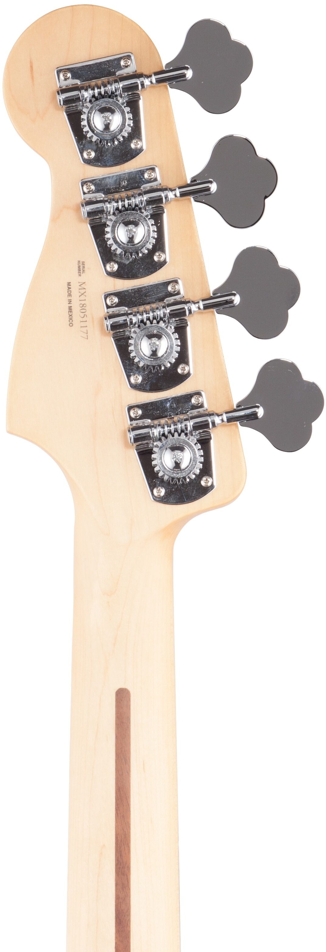 Fender Player Precision Electric Bass, with Pau Ferro Fingerboard, Polar White, Headstock Straight Back