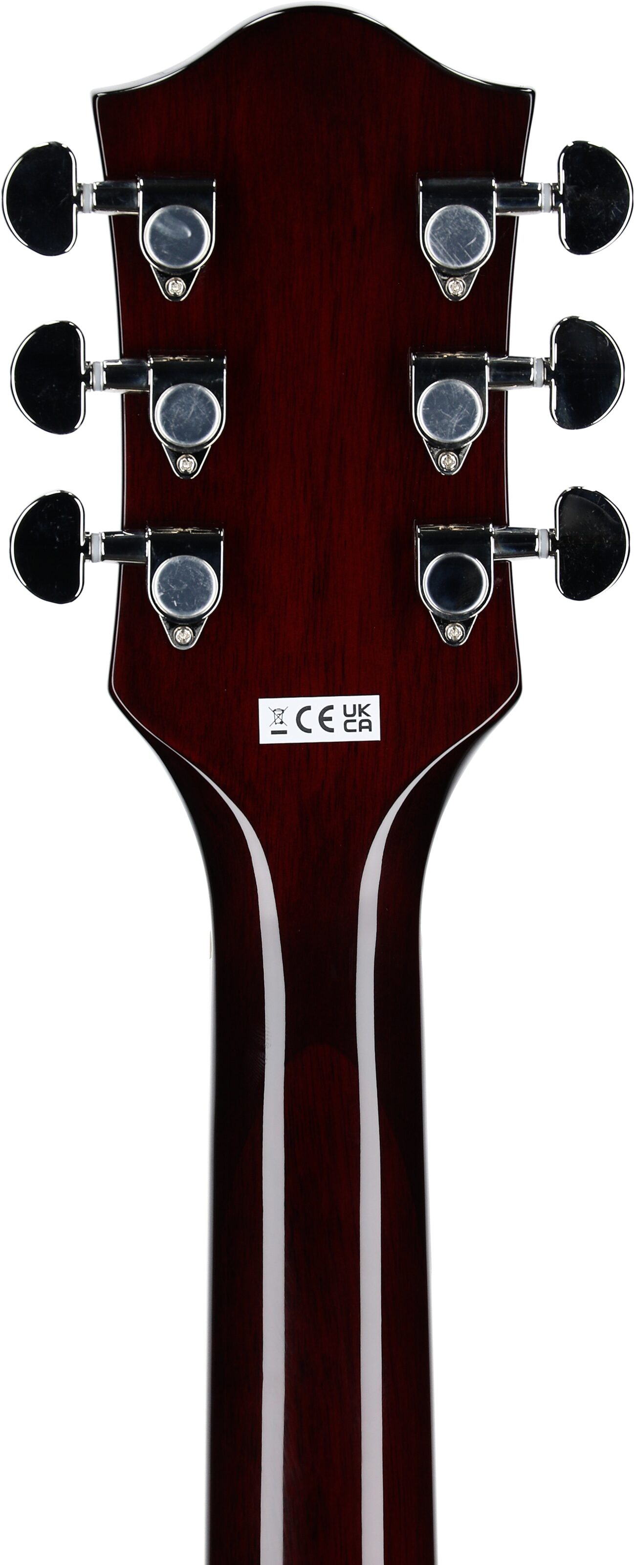Gretsch G2622T Streamliner CB Electric Guitar, Arctic Blue, Headstock Straight Back