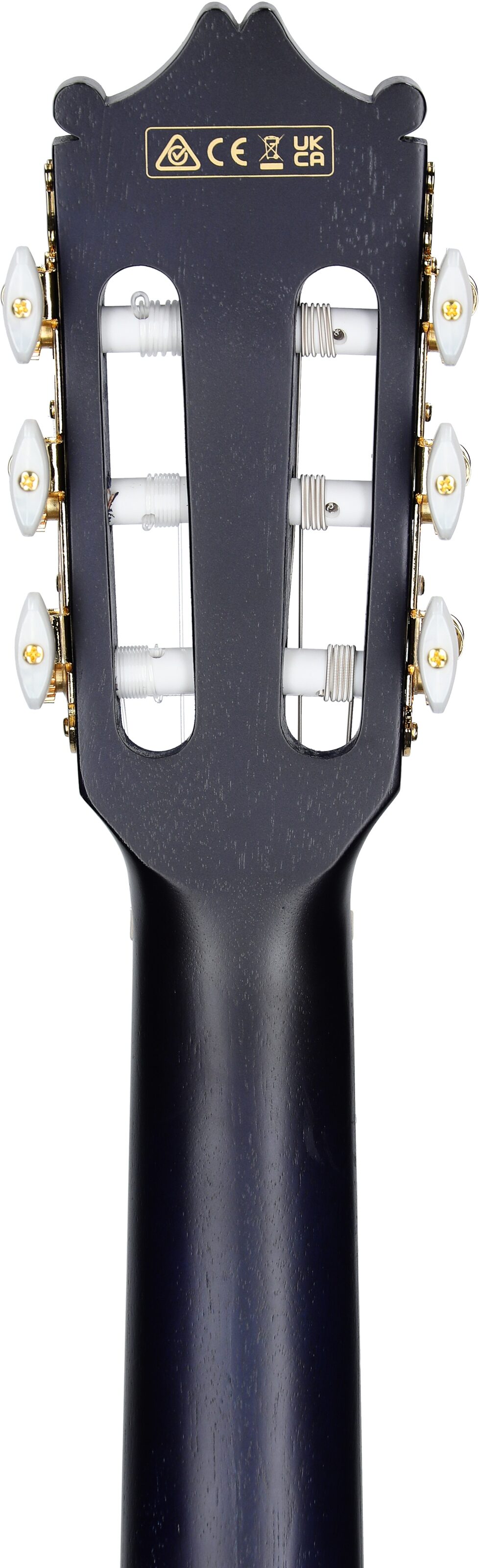 Ibanez GA5FMTCE Acoustic-Electric Classical Guitar, Open Pore Berry, Headstock Straight Back
