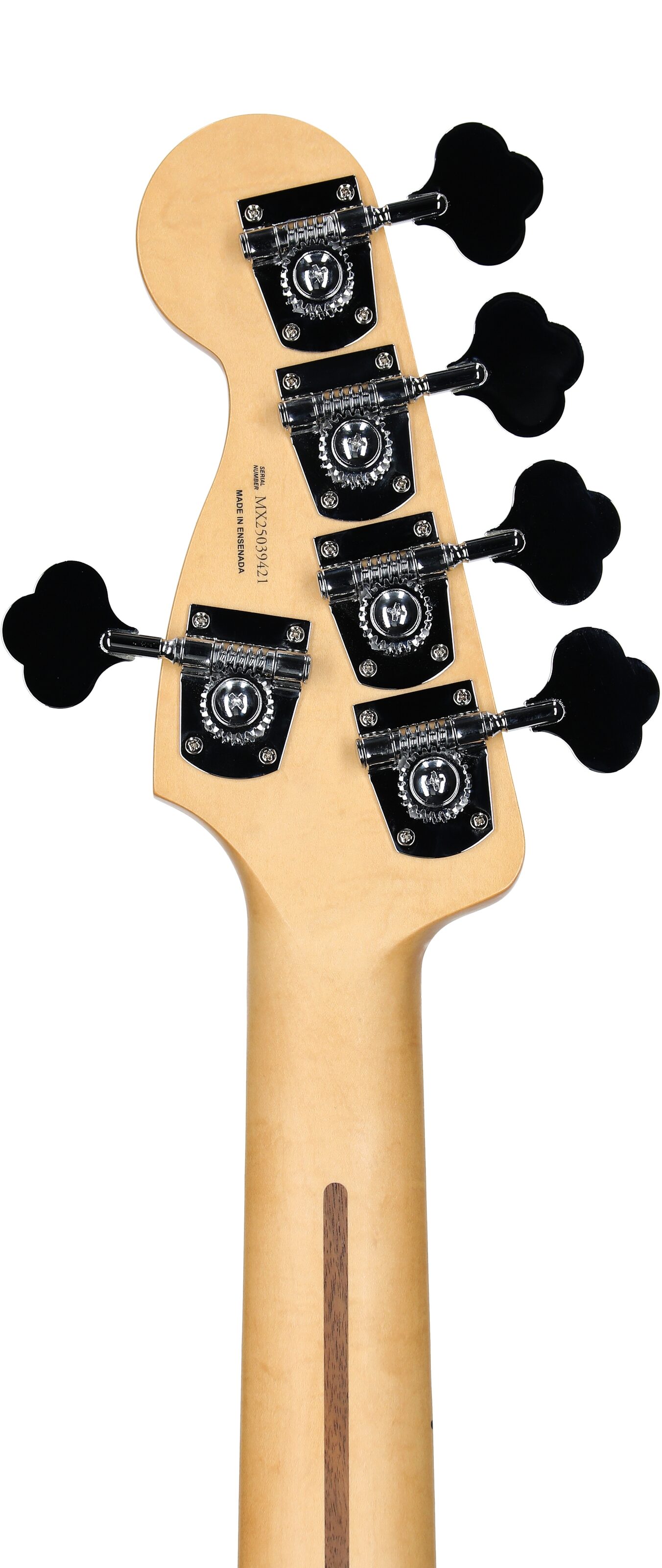 Fender Player II Modified Active V Jazz Electric Bass, Maple Fingerboard (with Gig Bag), Olympic Pearl, Headstock Straight Back