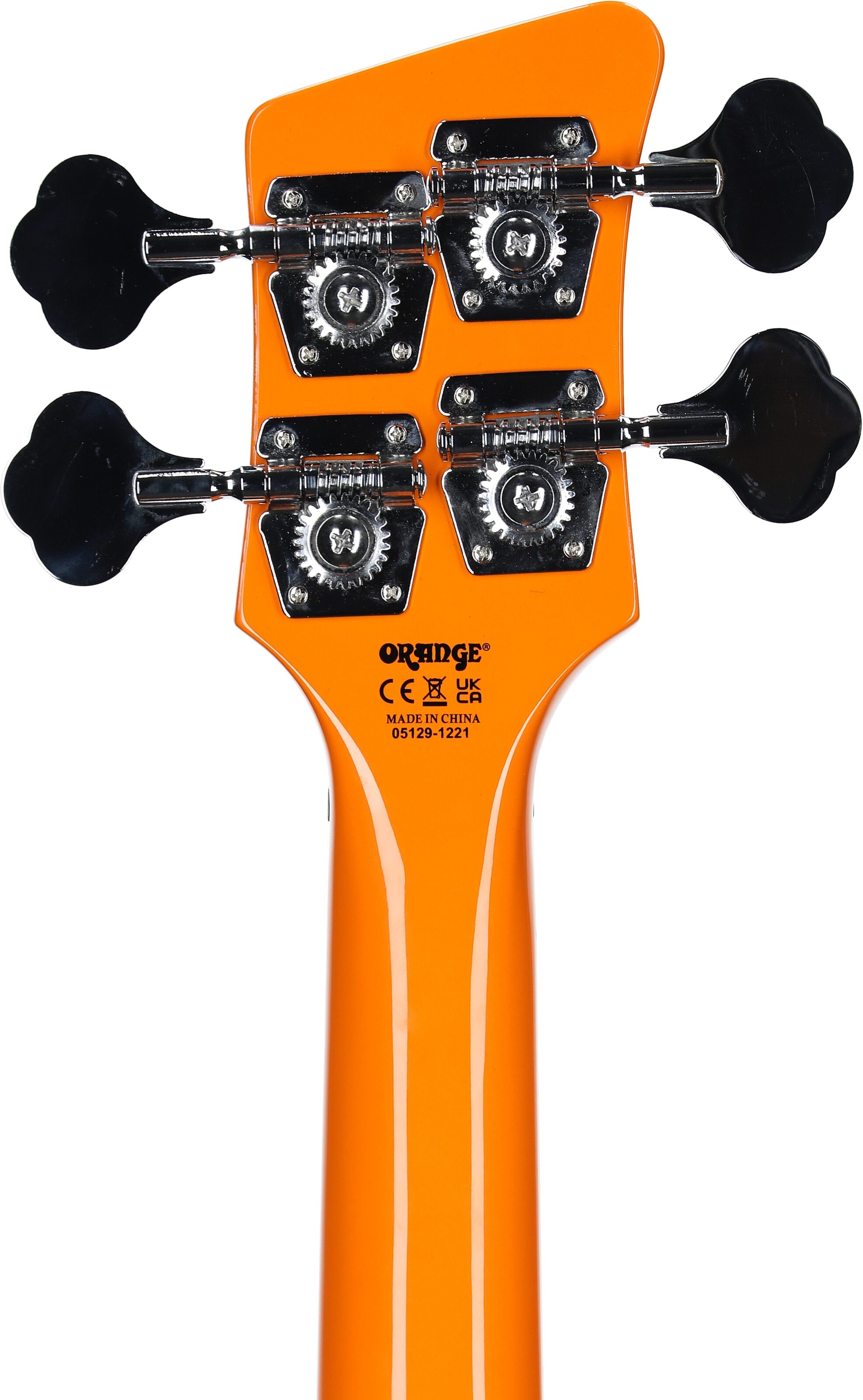 Orange O Bass Electric Bass (with Gig Bag), Orange, Open Box (Very Good), Headstock Straight Back