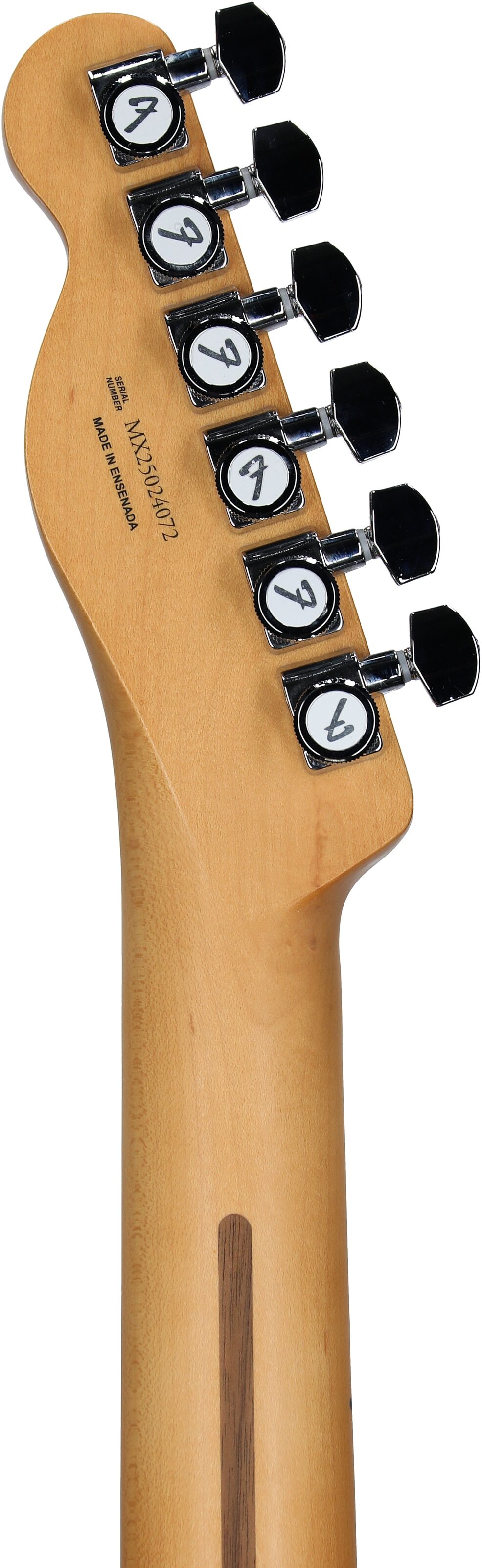 Fender Player II Modified Telecaster Electric Guitar, Maple Fingerboard, Olympic Pearl, Headstock Straight Back