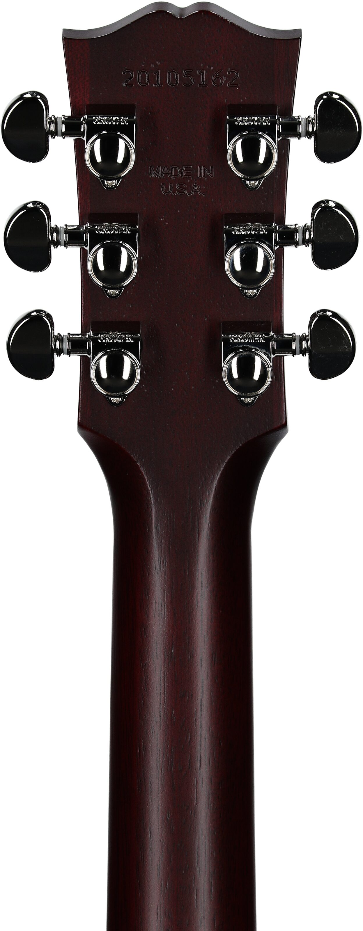 Gibson Hummingbird Special Acoustic-Electric Guitar (with Case), Wine Red, Headstock Straight Back