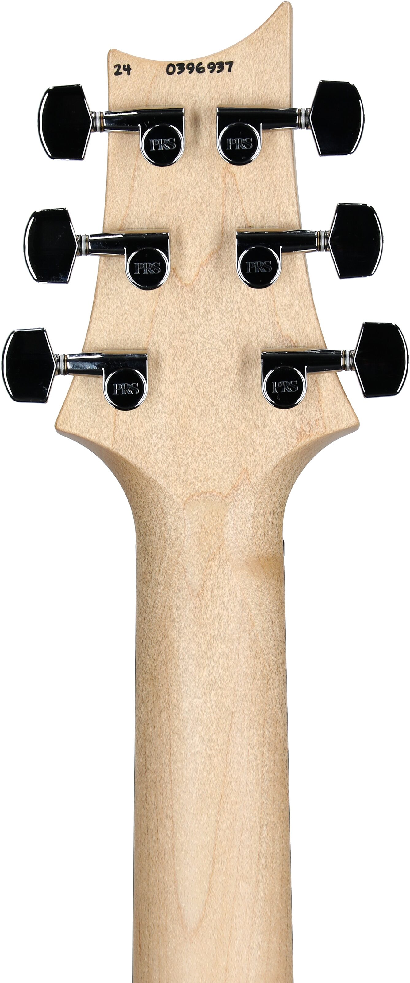 PRS Paul Reed Smith CE 24-08 Swamp Ash Electric Guitar (with Gig Bag), Satin Metallic Midnight, Open Box (Very Good), Headstock Straight Back