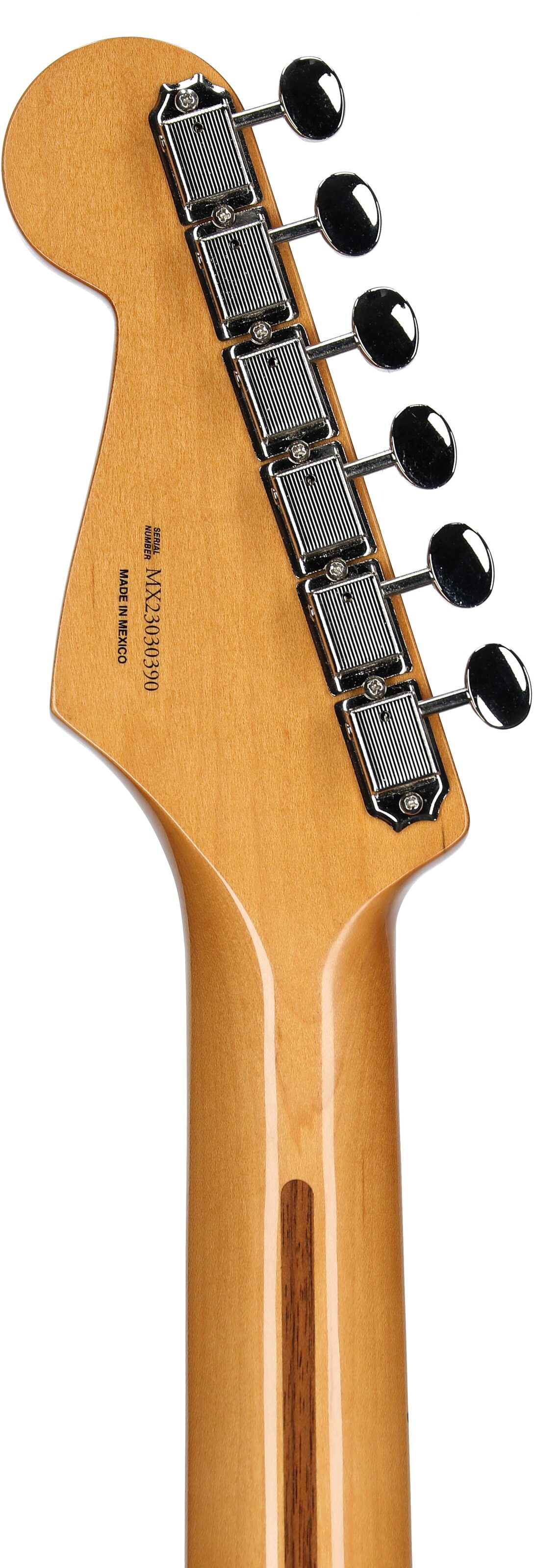 Fender Vintera II '50s Stratocaster Electric Guitar, Maple Fingerboard (with Gig Bag), Ocean Turquoise, Headstock Straight Back