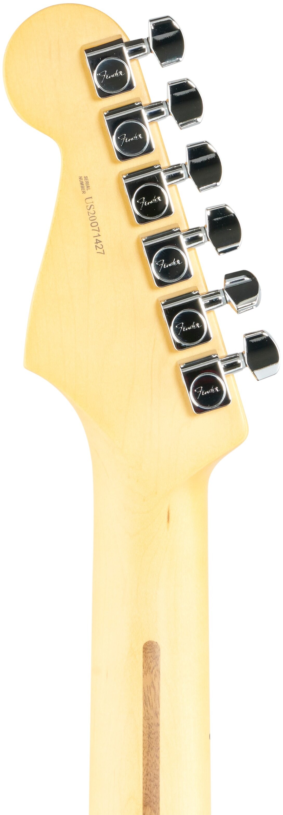 Fender American Pro II Stratocaster Electric Guitar, Maple Fingerboard (with Case), Surf Green, Headstock Straight Back