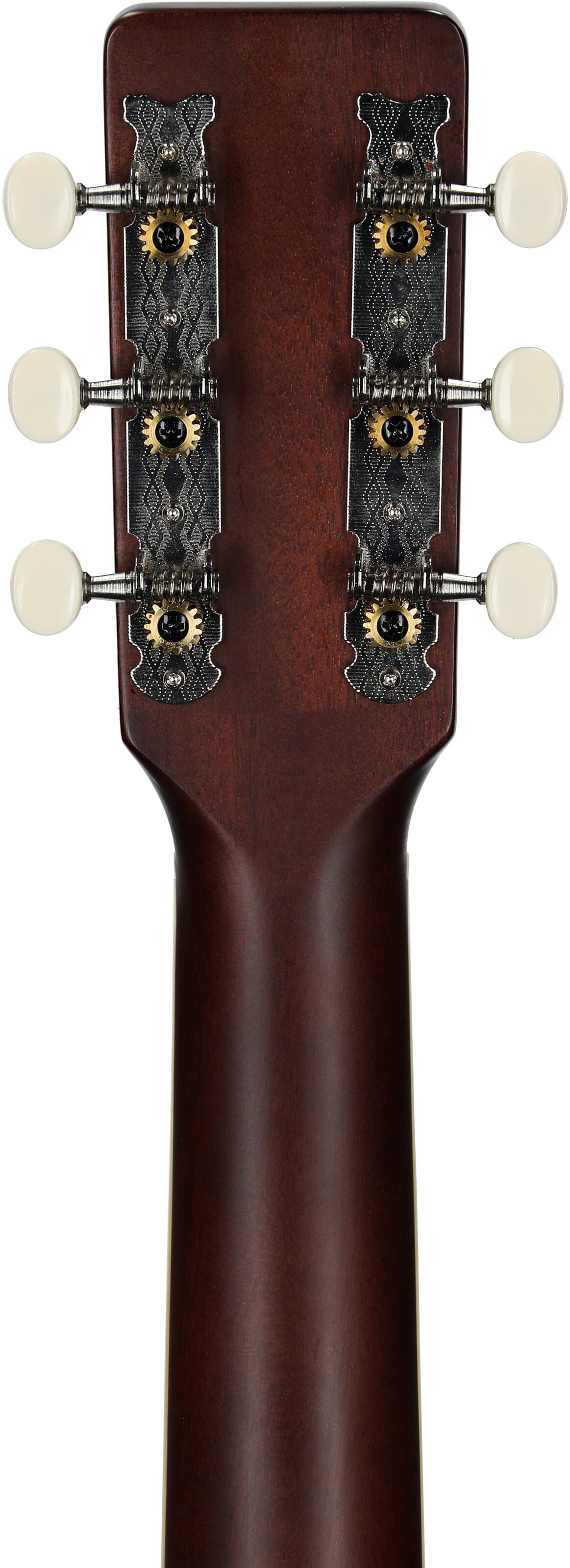 Gretsch Jim Dandy Concert Acoustic Guitar, Heritage Burst, Headstock Straight Back