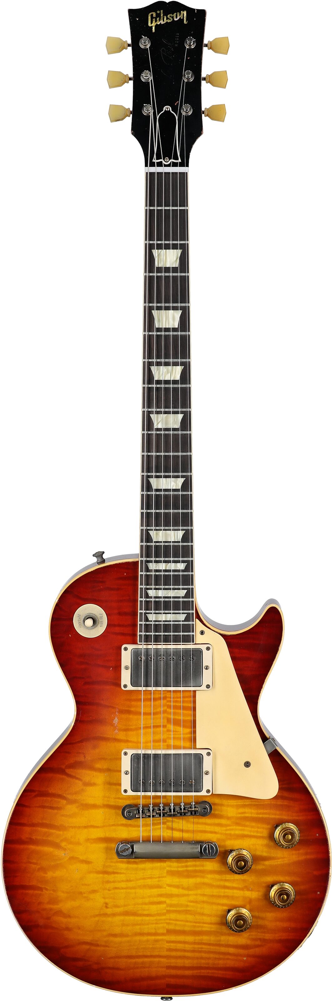 Gibson Custom Shop 1959 Murphy Lab Les Paul Electric Guitar, Brazilian Rosewood Fingerboard (with Case), Action Position Back