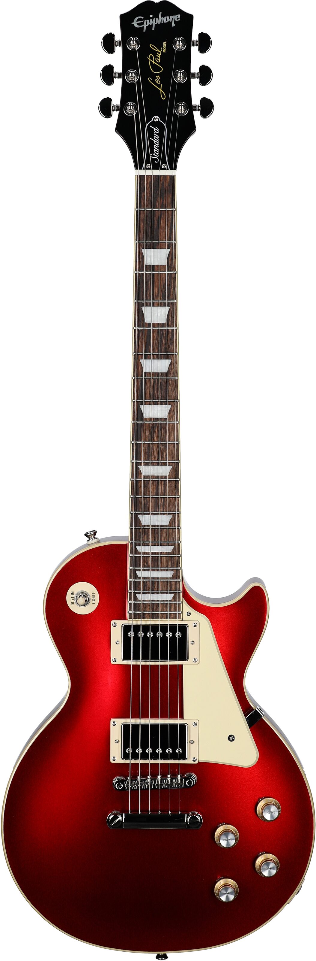 Epiphone Exclusive Les Paul Standard 60s Electric Guitar, Action Position Back