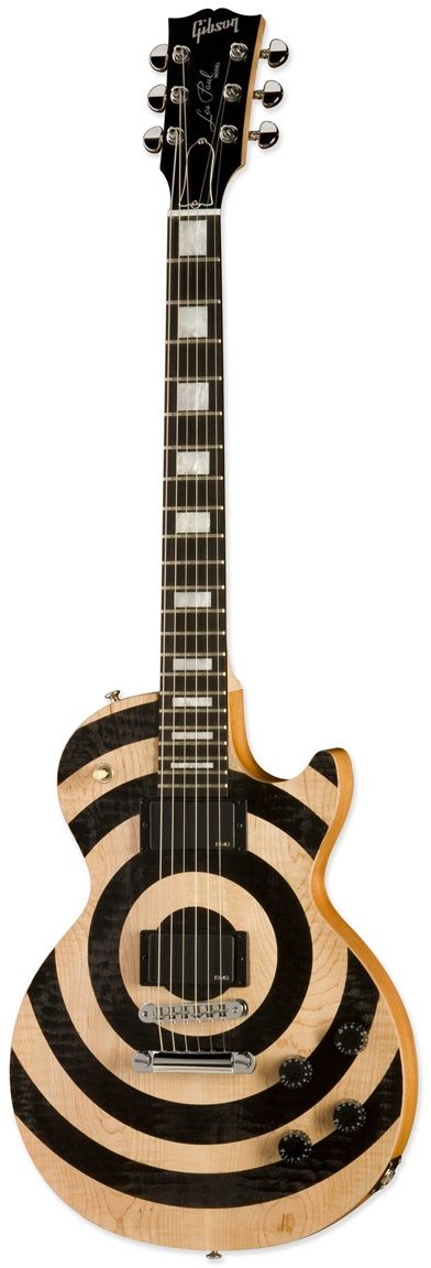 Gibson Zakk Wylde BFG Les Paul Electric Guitar (with Gig Bag), Bullseye