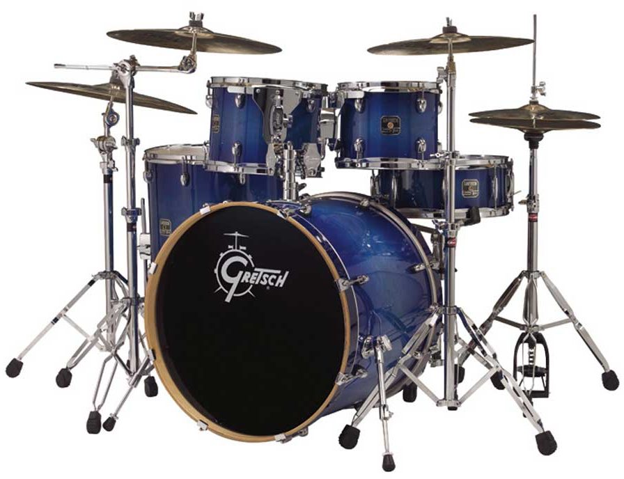 Gretsch BRTE8256 Catalina Birch 5-Piece Drum Shell Kit, Cobalt Blue