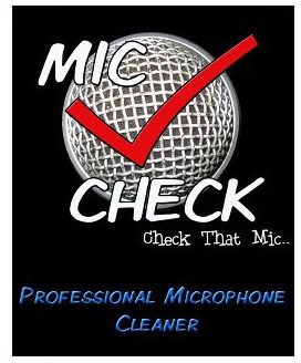 Mic Check Microphone Disinfectant Cleaner, Main