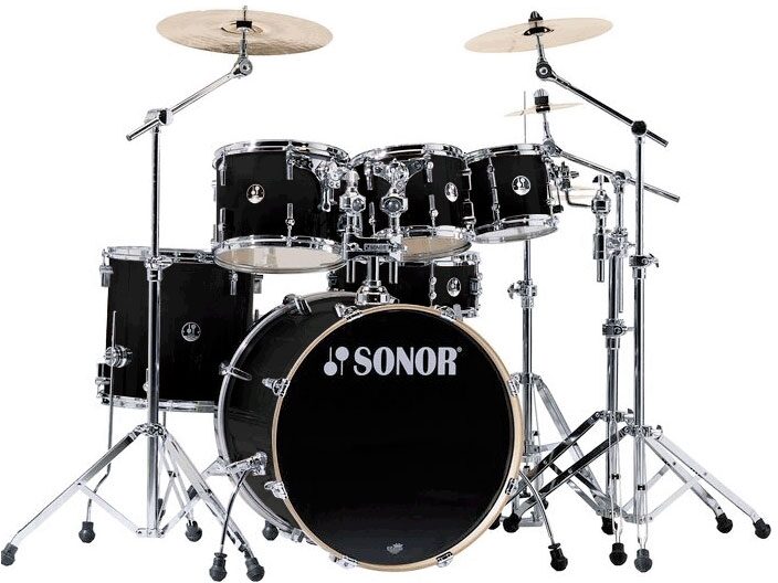 Sonor 7 deals piece drum set